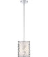 Abode Small 1-light Mini Pendant Polished Chrome