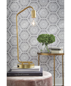 Covybend Metal Desk Lamp (1/CN) Gold