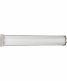Barril 32 in. Large Modern Integrated LED Linear Vanity Light Brushed Nickel