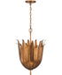 Eden 4-Light Pendant Antique Gold