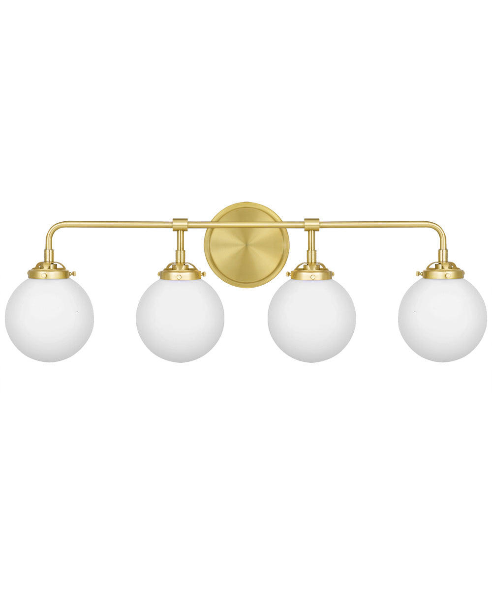 Landry Extra Large 4-light Bath Light Satin Brass