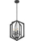 Vanguard 4-light Pendant Old Black Finish
