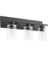 Carter 3-light Bath Vanity Light Matte Black