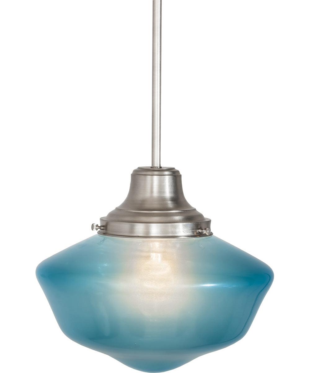 14" Revival Schoolhouse W/Traditional Globe Pendant