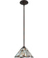 Maybeck Small 1-light Mini Pendant Valiant Bronze