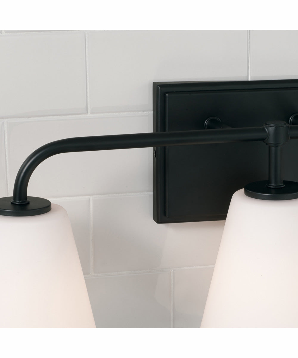 Brody 3-Light Vanity Matte Black