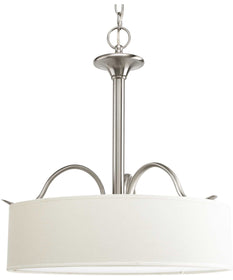 Inspire 3-Light Pendant Brushed Nickel
