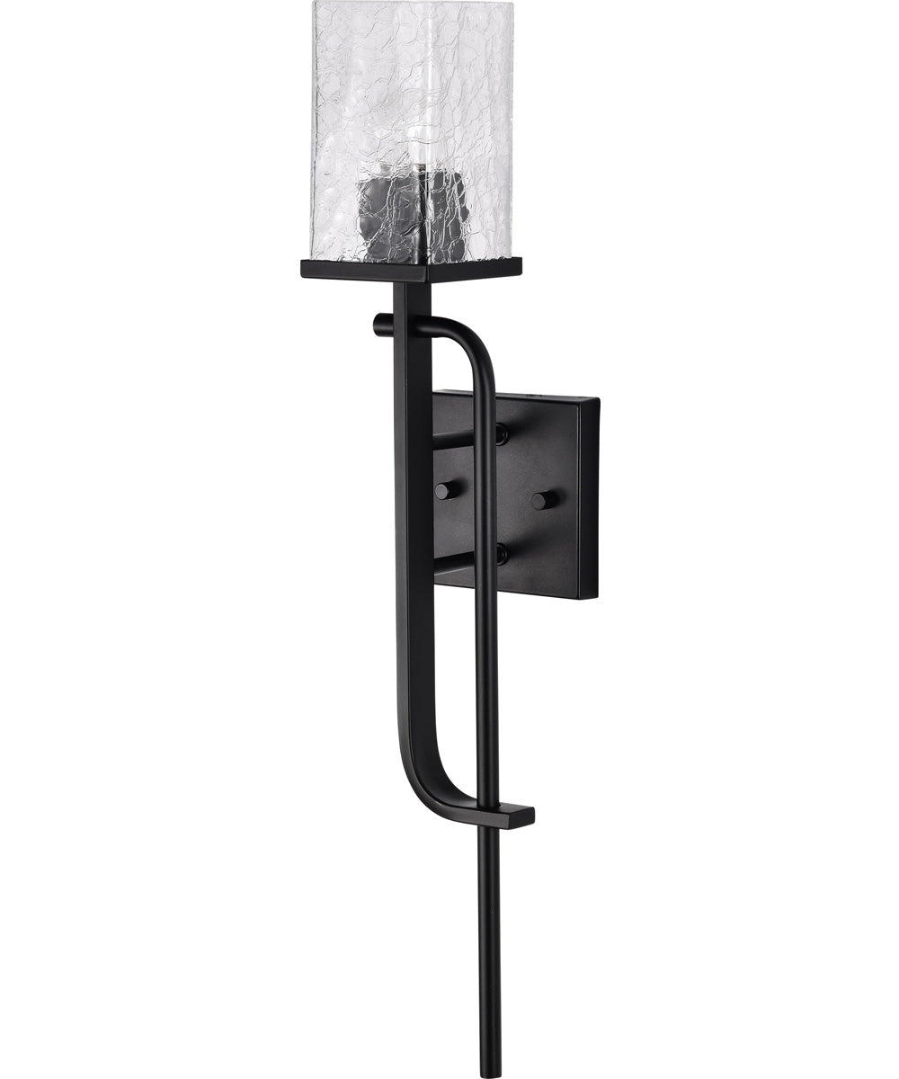 Terrace 1-Light Vanity & Wall Matte Black