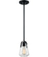 5"W Skybridge 1-Light Pendant Matte Black