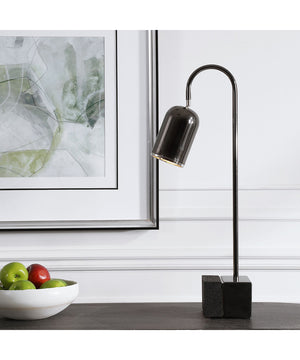 Umbra Black Nickel Desk Lamp