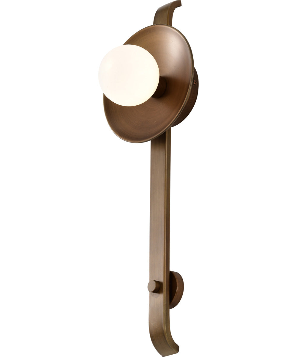 Colby 1-Light Vanity & Wall Natural Brass