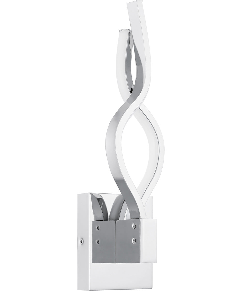 Isadora Small Wall Sconce Polished Chrome