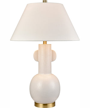 Avrea 29.5'' High 1-Light Table Lamp - White Glaze