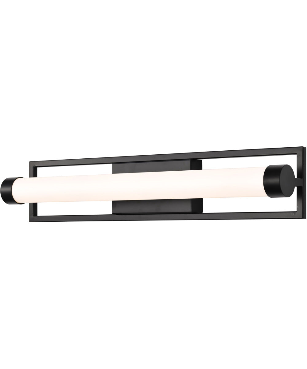 Canal  Vanity & Wall Matte Black