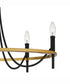 Legare 5-light Chandelier Matte Black