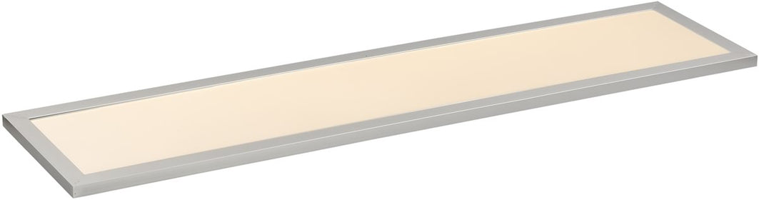 12"W Sky LED 3000K Flush Mount Brushed Aluminum