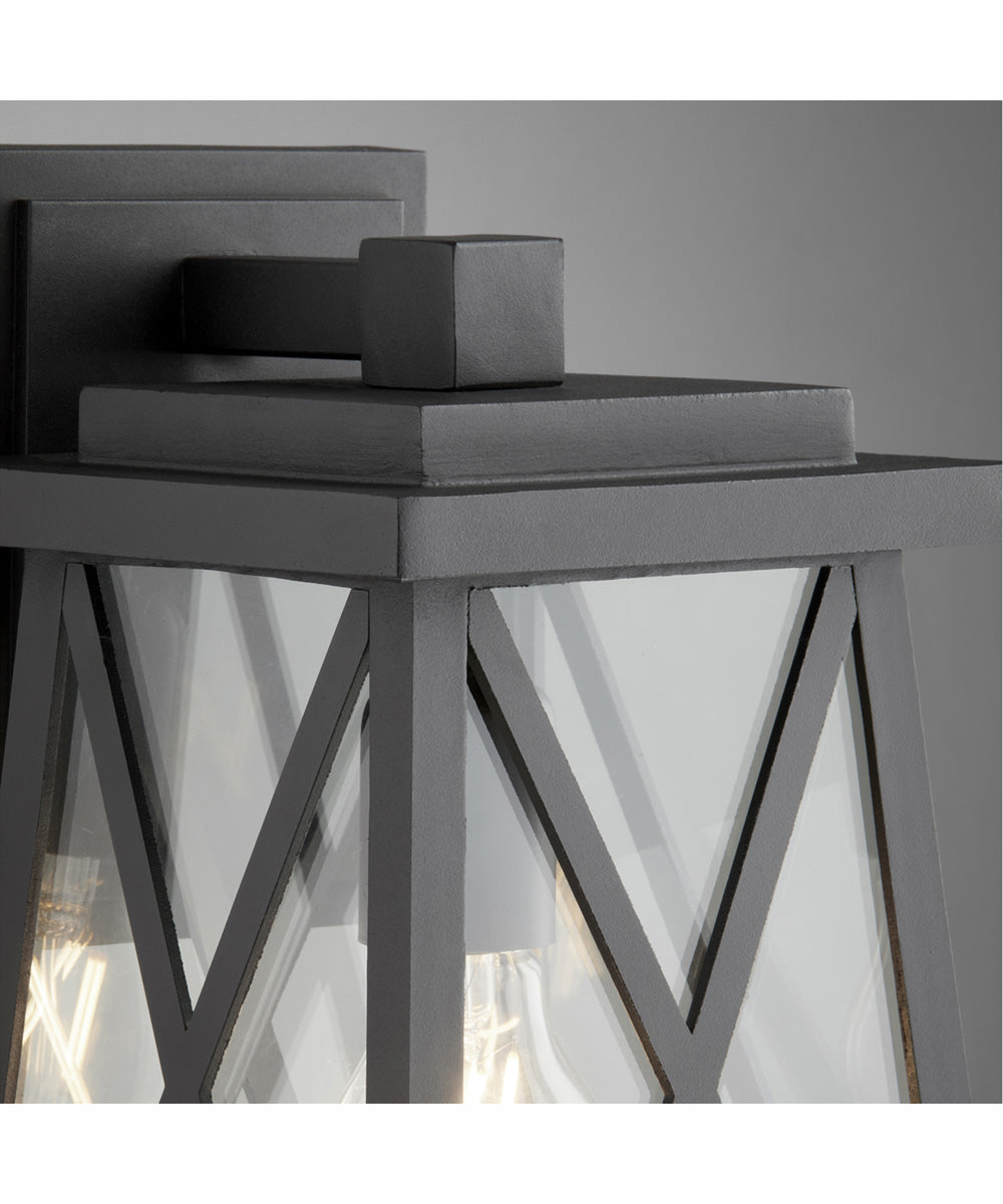 Artesno 1-light Wall Mount Light Fixture Textured Black