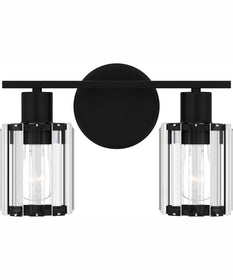 Isla Medium 2-light Bath Light Matte Black