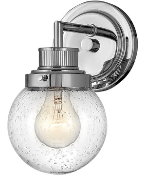 Poppy 1-Light Single Light Vanity in Chrome