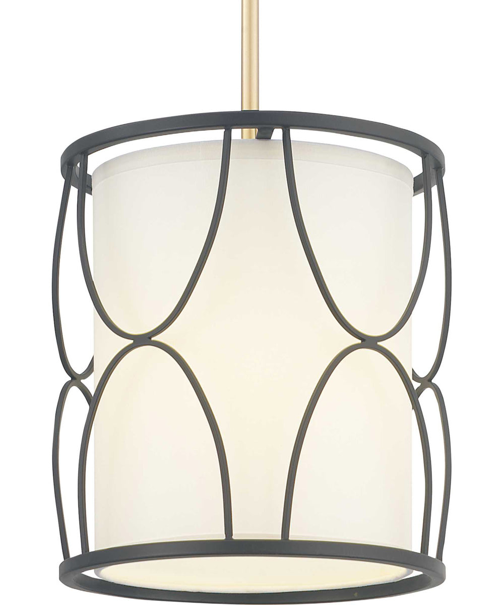 Landree 1-Light Mini-Pendant Matte Black