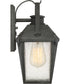 Carriage Small 1-light Outdoor Wall Light Mottled Black