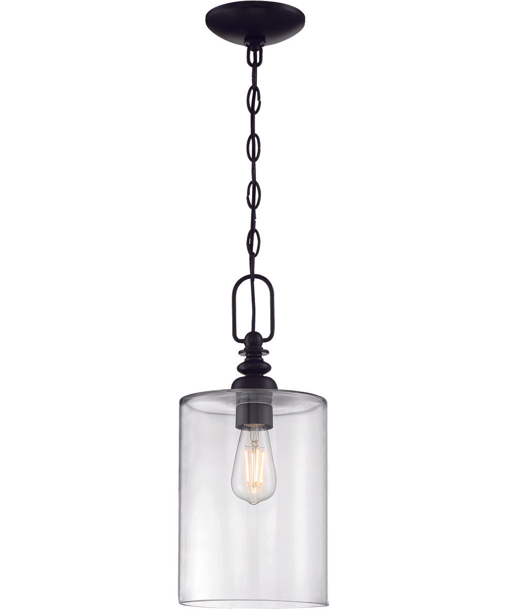 Dardyn 1-Light Mini Pendant Flat Black