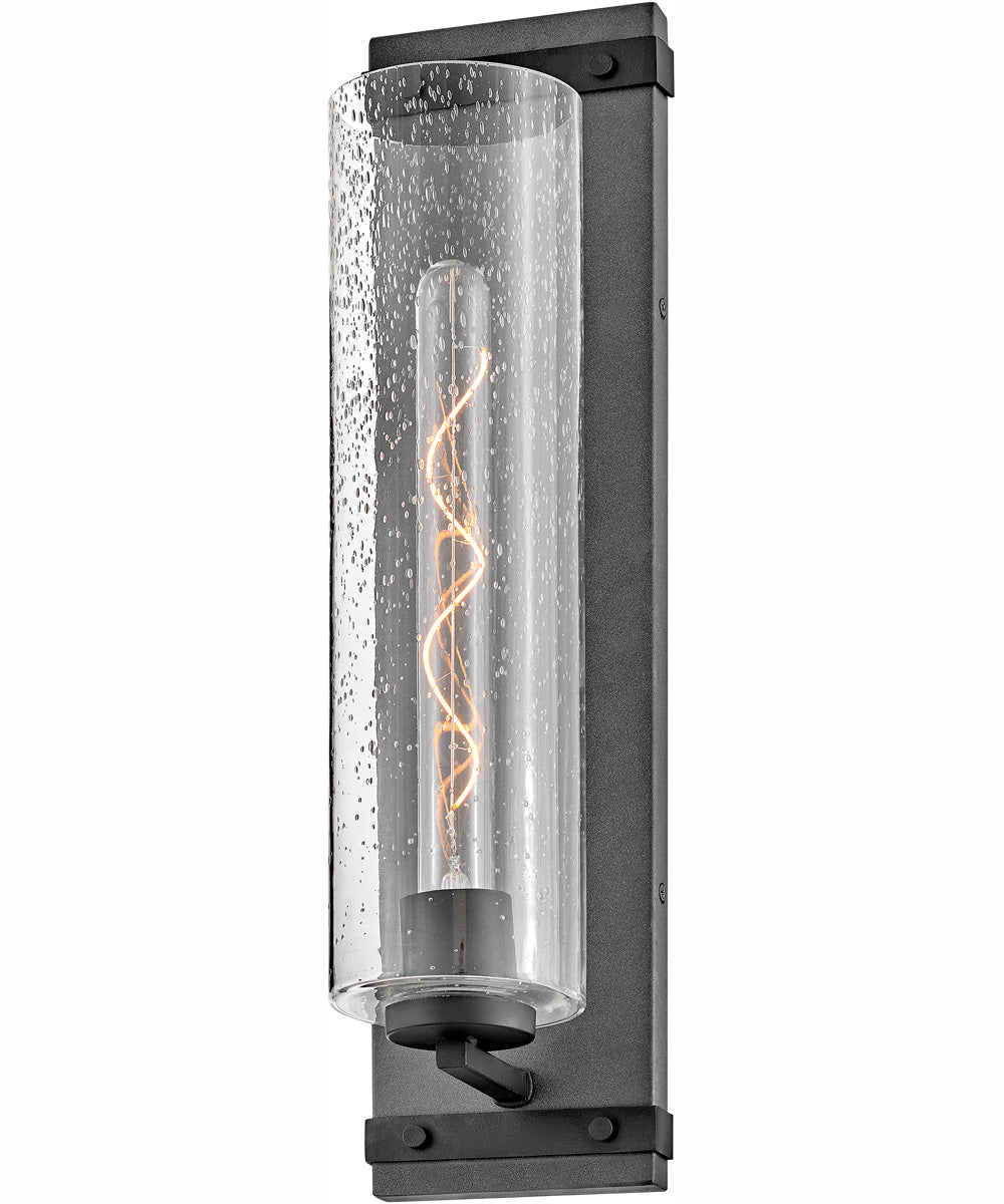 Sawyer 1-Light Single Light Vanity in Aged Zinc