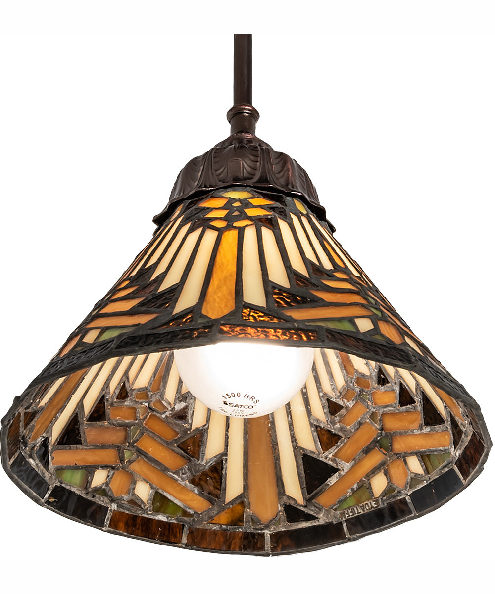 8" Wide Nuevo Mission Mini Pendant