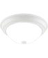 Erwin Medium 2-light Flush Mount White Lustre