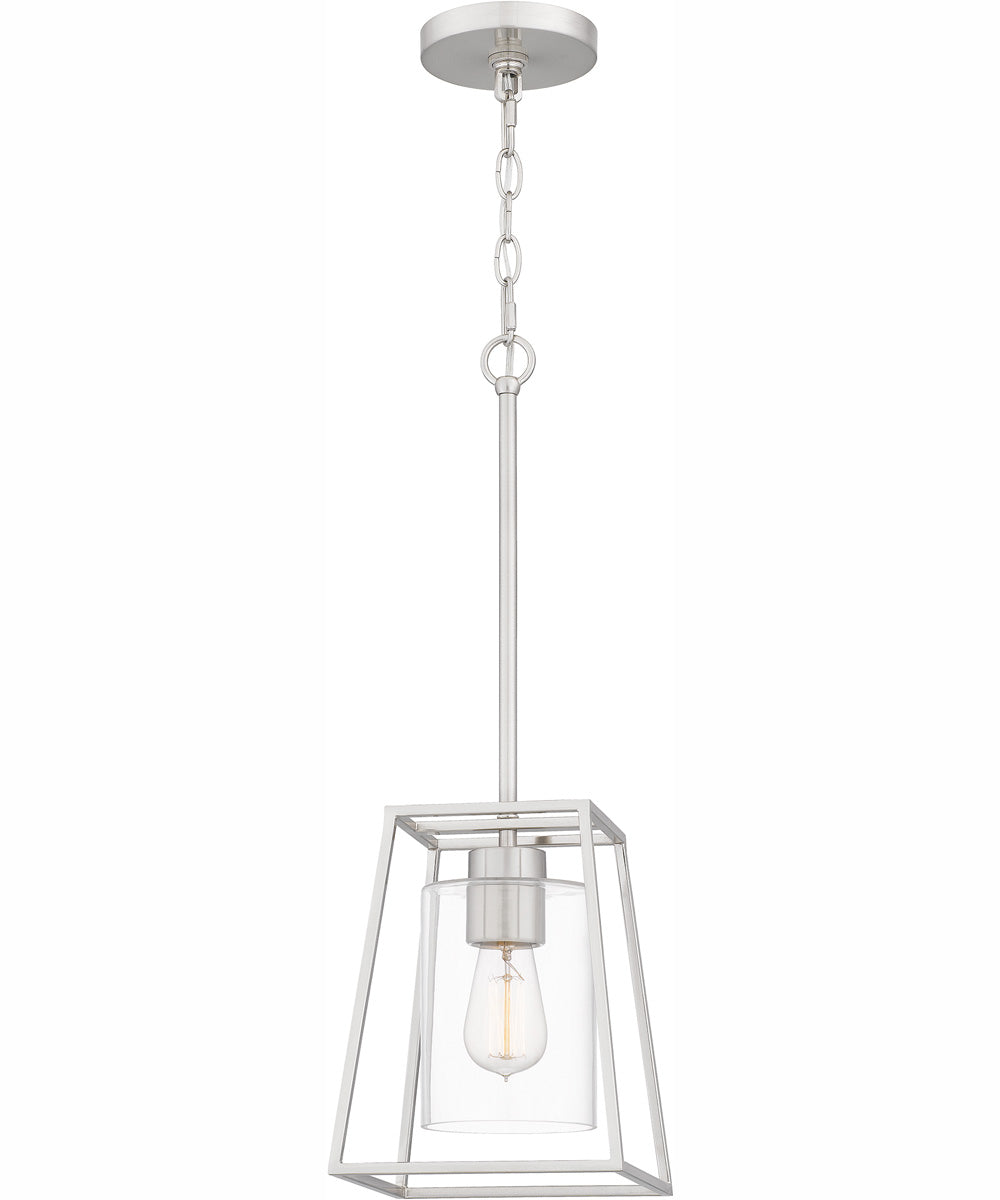Prescott Small 1-light Mini Pendant Brushed Nickel