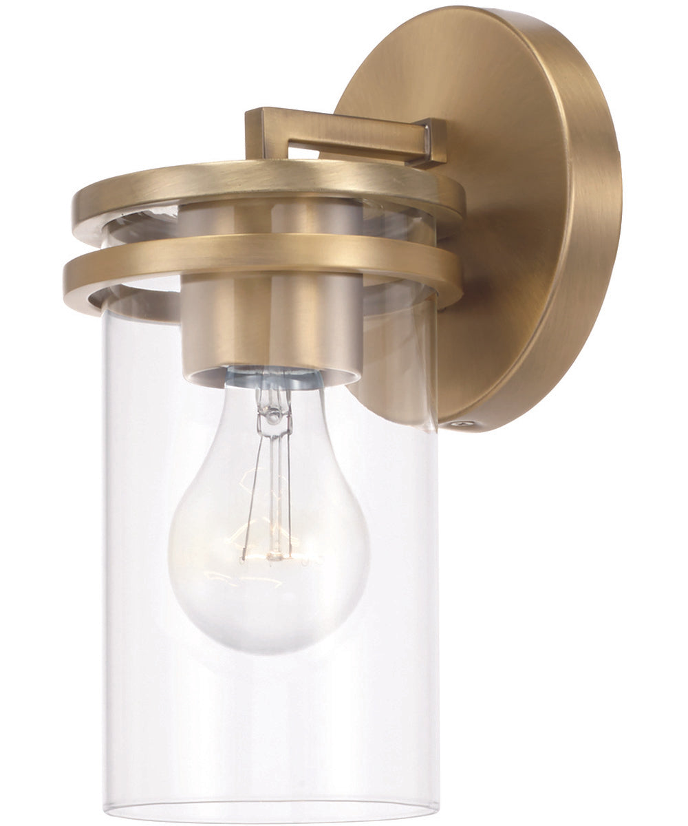 Fuller 1-Light Sconce Aged Brass