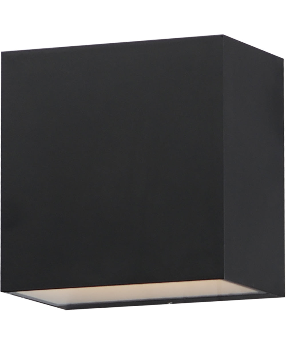 Blok 2-Light LED Outdoor Sconce Black