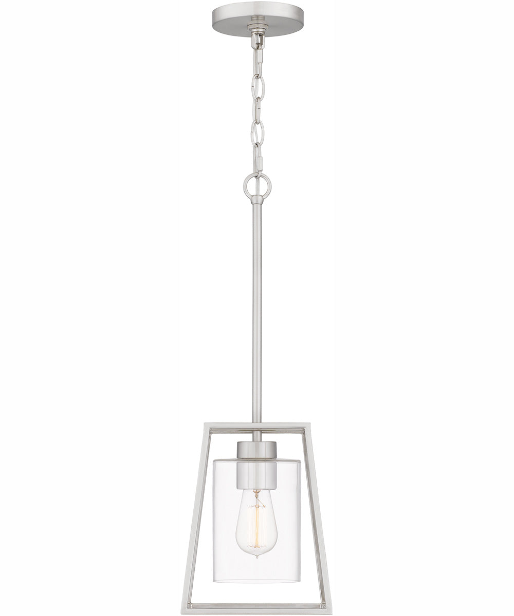 Prescott Small 1-light Mini Pendant Brushed Nickel