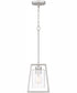 Prescott Small 1-light Mini Pendant Brushed Nickel