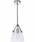 Hagen 1-Light Pendant Polished Nickel