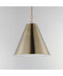Veritas 18 inch 1-Light Pendant Heritage