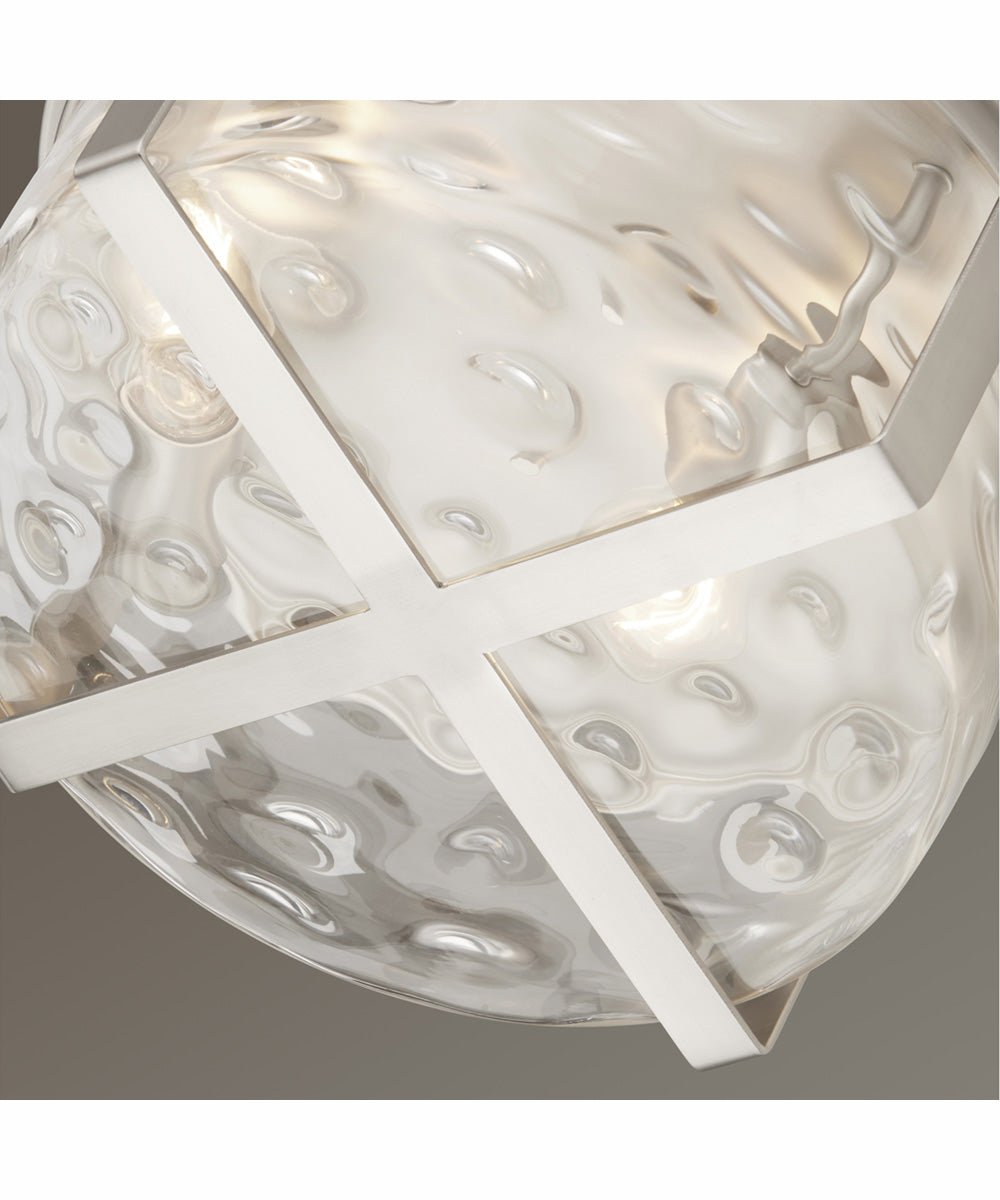 Steinway 2-light Ceiling Flush Mount Satin Nickel