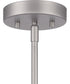 Hailie 4-Light Pendant Satin Nickel