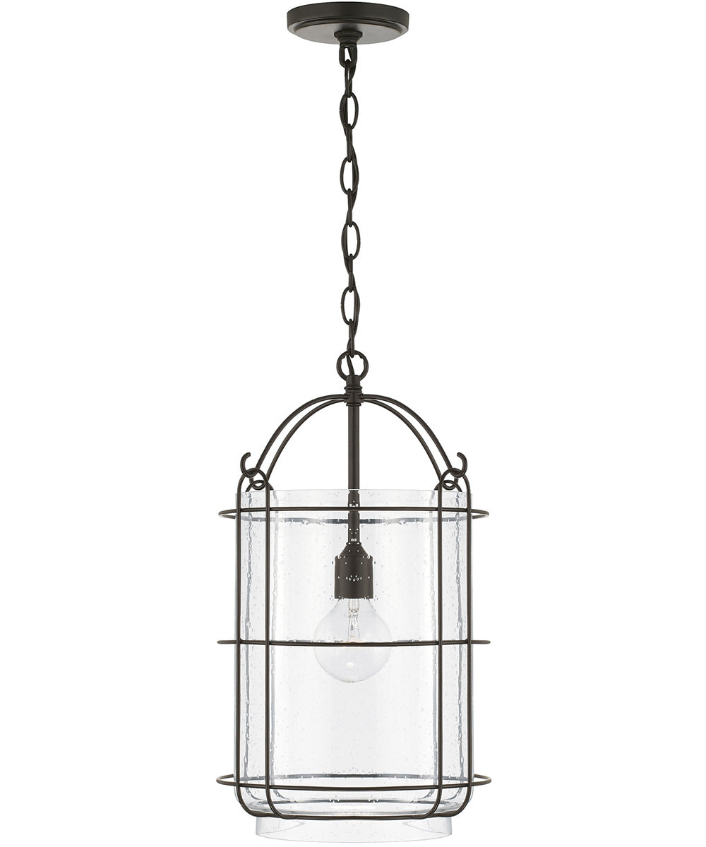 Harmon 1-Light Pendant Matte Black
