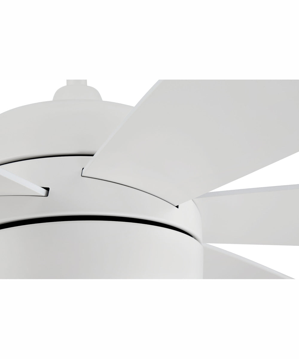 52" Trevor 1-Light Ceiling Fan White