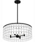 Seigler 4-light Pendant Matte Black