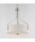 Dart 3-Light Pendant Satin Nickel