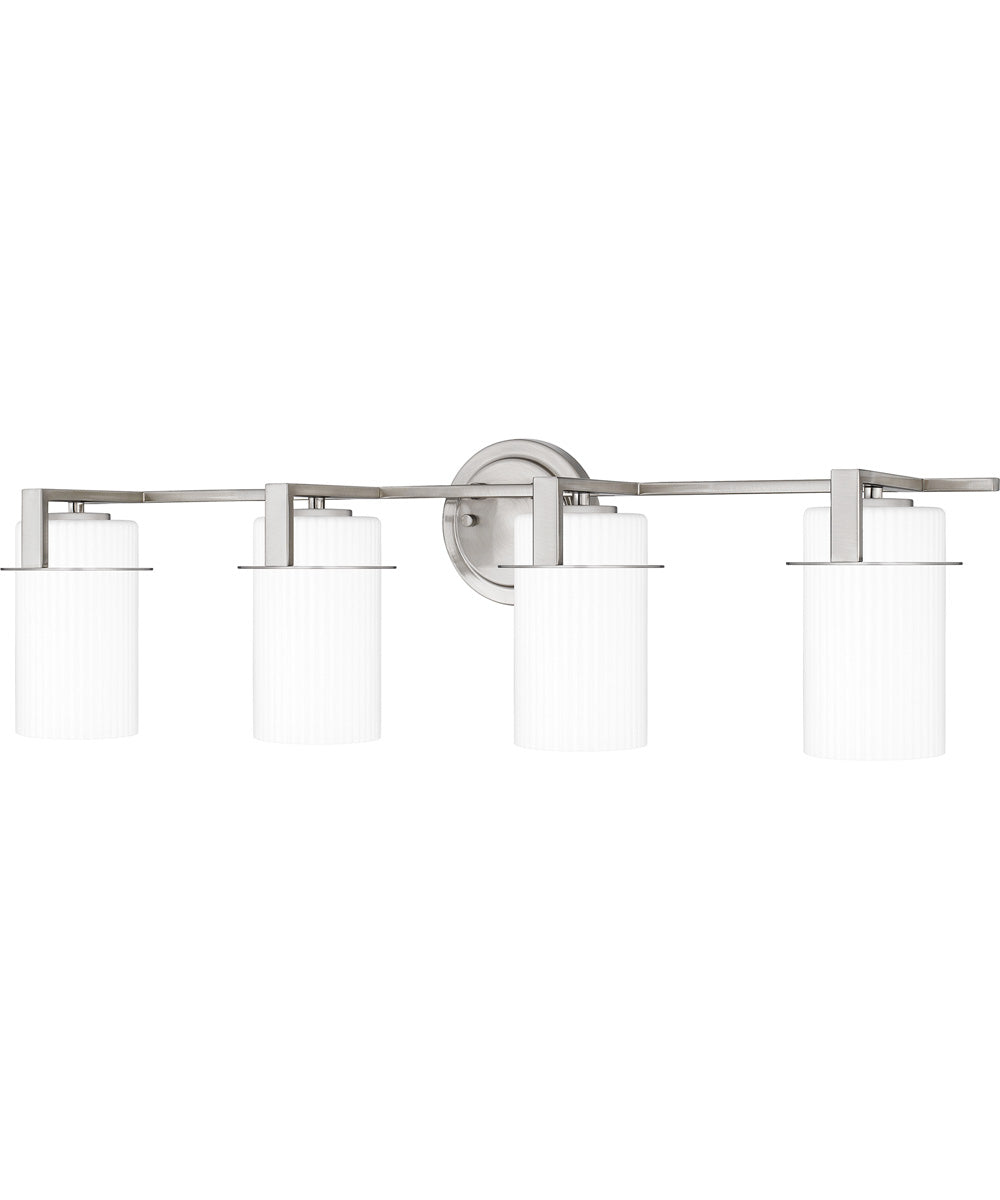 Seymour Extra Large 4-light Bath Light Brushed Nickel
