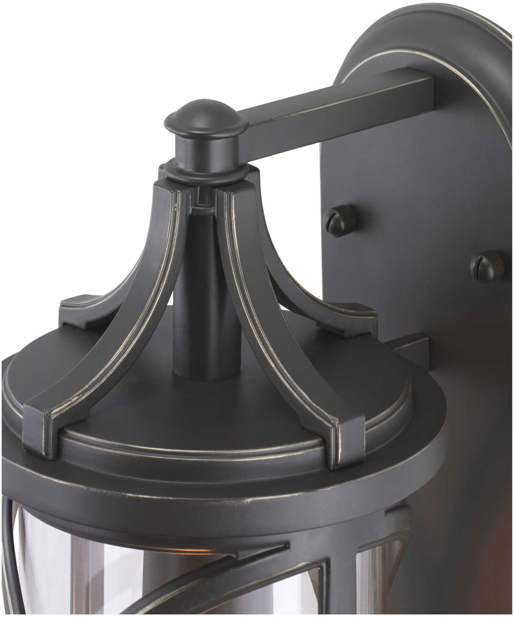 Morrison 1-Light Small Wall Lantern Antique Bronze