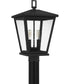 Joffrey Large 2-light Outdoor Post Light Matte Black