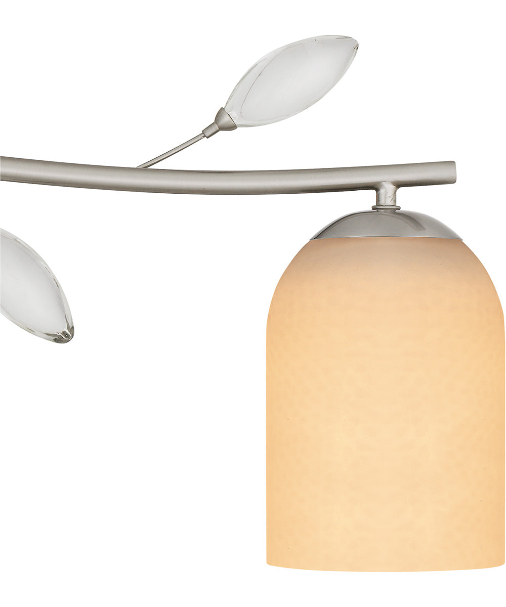 Ulysses Extra Large 4-light Bath Light Brushed Nickel