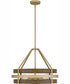 Gadsen 4-light Pendant Champagne Gold