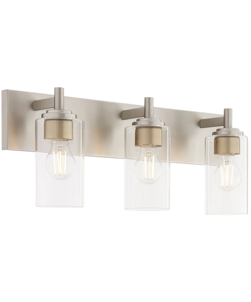 Fallstaff 3-light Bath Vanity Light Satin Nickel