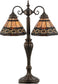 28"H Ilona 2 Light Table Lamp