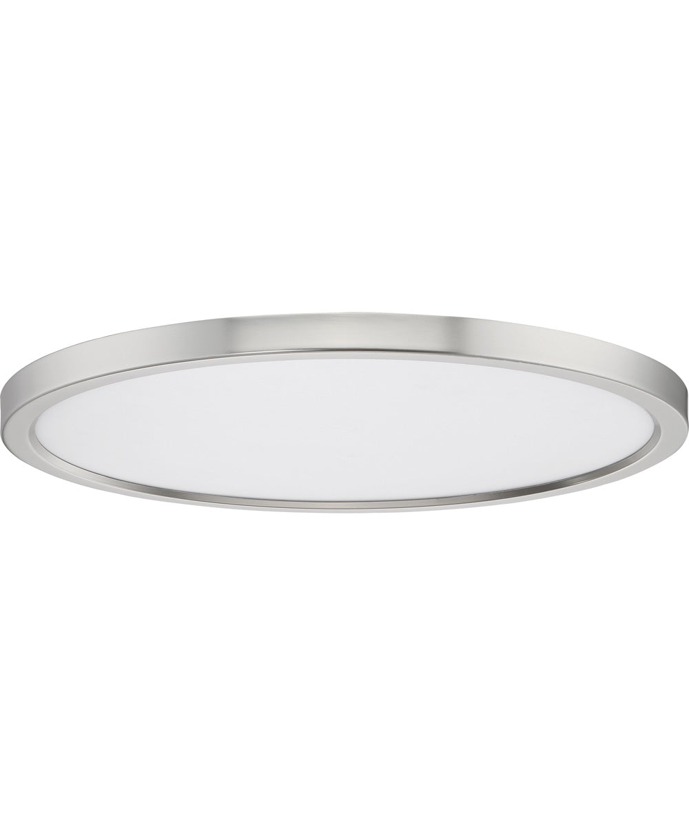 Outskirts  Flush Mount Brushed Nickel
